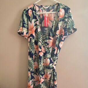 Pat Pat Womens Wrap Dress